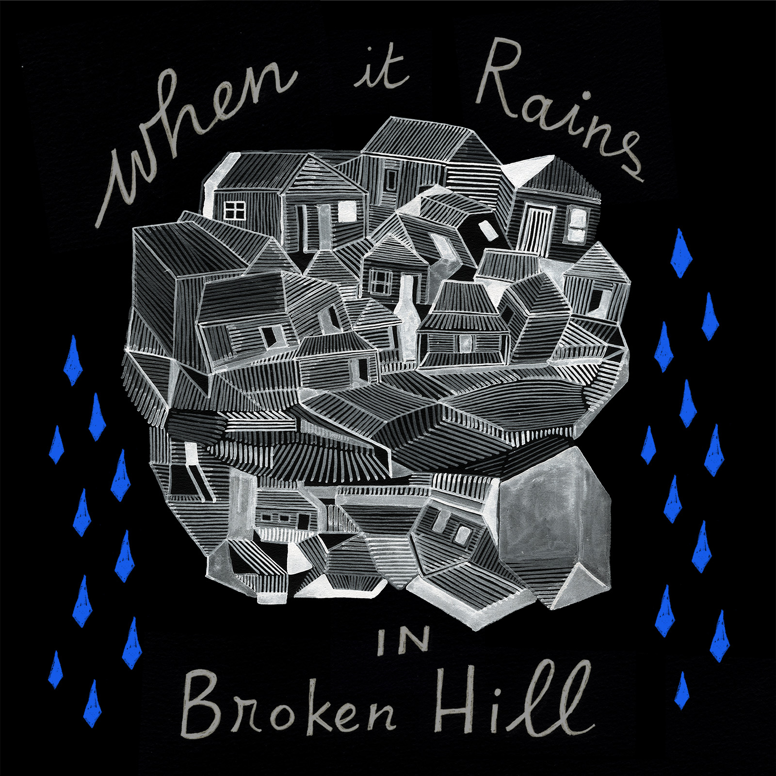 Cover: When it rains in Broken Hill by The Orbweavers